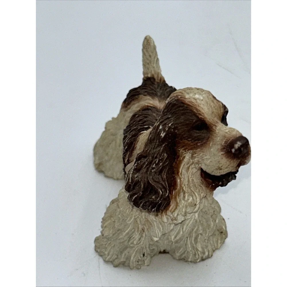 Vintage Midwest Canyon Fall Cocker Spaniel Small Dog Resin Figurine 2 1/4